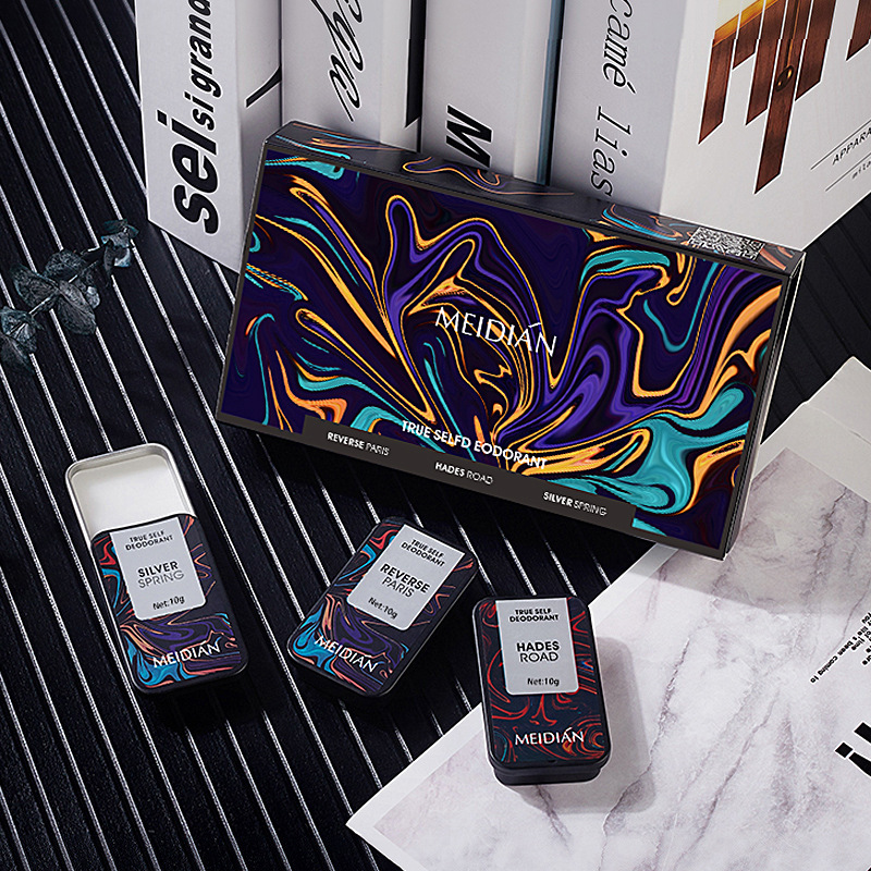 Home Fragrance Gift - 3-częściowy zestaw męskich zapachów z drzewnymi